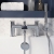 Prestige Curve Bath Shower Mixer Tap with Shower Kit - Chrome | Thumbnail Image