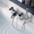 Prestige Curve Bath Shower Mixer Tap with Shower Kit - Chrome | Thumbnail Image