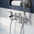 Prestige Curve Bath Shower Mixer Tap with Shower Kit - Chrome | Thumbnail Image