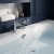 Prestige Curve Bath Filler Tap Pillar Mounted - Chrome | Thumbnail Image