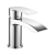 Prestige Curve Mini Mono Basin Mixer Tap with Clicker Waste - Chrome