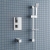 Prestige Element Option 1 Thermostatic Concealed Shower Valve with Adjustable Slide Rail Kit - Chrome | Thumbnail Image
