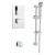 Prestige Element Option 1 Thermostatic Concealed Shower Valve with Adjustable Slide Rail Kit - Chrome | Thumbnail Image