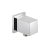 Prestige Element Option 3 Thermostatic Concealed Shower Valve with Adjustable Slide Rail Kit and Fixed Head - Chrome | Thumbnail Image