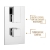 Prestige Element Option 3 Thermostatic Concealed Shower Valve with Adjustable Slide Rail Kit and Fixed Head - Chrome | Thumbnail Image