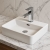 Prestige Essential Sit-On Counter Top Basin 500mm Wide - 1 Tap Hole