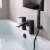 Prestige Fiuto Nero Bath Shower Mixer Tap Pillar Mounted - Black | Thumbnail Image