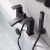 Prestige Fiuto Nero Bath Shower Mixer Tap Pillar Mounted - Black | Thumbnail Image