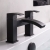 Prestige Fiuto Nero Bath Filler Tap Pillar Mounted - Black | Thumbnail Image
