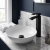 Prestige Fiuto Nero Tall Mono Basin Mixer Tap - Matt Black | Thumbnail Image