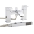 Prestige Flair Bath Shower Mixer Tap Pillar Mounted - Chrome | Thumbnail Image