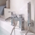 Prestige Flair Bath Shower Mixer Tap Pillar Mounted - Chrome | Thumbnail Image