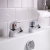 Prestige G4K Bath Taps Pair - Chrome | Thumbnail Image