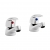 Prestige G4K Bath Taps Pair - Chrome | Thumbnail Image