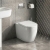 Prestige Genoa Round Back to Wall Toilet (inc Soft Close Seat) | Thumbnail Image