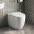 Prestige Genoa Round Back to Wall Toilet (inc Soft Close Seat) | Thumbnail Image