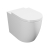 Prestige Genoa Round Rimless Back to Wall Toilet - Soft Close Seat