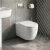 Prestige Genoa Round Rimless Wall Hung Toilet (inc Soft Close Seat) | Thumbnail Image