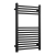 Prestige K-Rail Straight Heated Towel Rail 800mm H x 400mm W - Black | Thumbnail Image