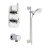 Prestige Klassique Option 1 Thermostatic Concealed Shower Valve with Adjustable Slide Rail Kit - Chrome | Thumbnail Image