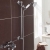 Prestige Klassique Option 4 Thermostatic Exposed Shower Valve with Adjustable Slide Rail Kit - Chrome | Thumbnail Image