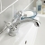 Prestige Klassique Mono Basin Mixer Tap with Click Waste Dual Handle - Chrome | Thumbnail Image