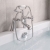 Prestige Klassique Bath Shower Mixer Tap Pillar Mounted - Chrome | Thumbnail Image