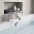 Prestige Klassique Bath Filler Tap Pillar Mounted - Chrome | Thumbnail Image