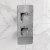 Prestige Kolt Thermostatic Concealed Shower Valve with Fixed Shower Head and Arm - Chrome | Thumbnail Image