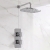 Prestige Kolt Thermostatic Concealed Shower Valve with Fixed Shower Head and Arm - Chrome | Thumbnail Image