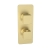 Prestige Kolt Thermostatic Concealed Shower Valve with Fixed Shower Head and Arm - Brushed Brass | Thumbnail Image