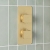 Prestige Kolt Thermostatic Concealed Shower Valve with Fixed Shower Head and Arm - Brushed Brass | Thumbnail Image