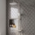 Prestige Kolt Thermostatic Bar Mixer Shower with Shower Kit and Fixed Head - Brushed Nickel | Thumbnail Image