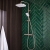 Prestige Kolt Thermostatic Bar Mixer Shower with Shower Kit and Fixed Head - Brushed Nickel | Thumbnail Image