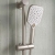 Prestige Kolt Thermostatic Concealed Shower Valve with Adjustable Slide Rail Kit - Brushed Nickel | Thumbnail Image