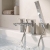 Prestige Kolt Bath Shower Mixer Tap with Shower Kit - Chrome | Thumbnail Image