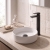 Prestige Kolt Tall Mono Basin Mixer Tap - Matt Black | Thumbnail Image