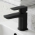 Prestige Kolt Mini Mono Basin Mixer Tap with Click Waste - Matt Black | Thumbnail Image