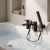 Prestige Kolt Bath Shower Mixer Tap with Shower Kit - Matt Black | Thumbnail Image