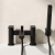 Prestige Kolt Bath Shower Mixer Tap with Shower Kit - Matt Black | Thumbnail Image