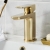 Prestige Kolt Mono Basin Mixer Tap with Click Waste - Brushed Brass | Thumbnail Image