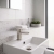 Prestige Kolt Mini Mono Basin Mixer Tap with Click Waste - Brushed Nickel | Thumbnail Image