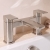 Prestige Kolt Bath Filler Tap Pillar Mounted - Brushed Nickel | Thumbnail Image