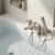 Prestige Kolt Bath Shower Mixer Tap with Shower Kit - Brushed Nickel | Thumbnail Image