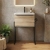 Prestige Kore Floor Standing 1-Drawer Vanity Unit with Basin 600mm Wide and Frame | Thumbnail Image