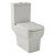 Prestige Korsika Close Coupled Toilet with Push Button Cistern - Soft Close Seat