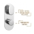 Prestige Logik Option 1 Thermostatic Concealed Shower Valve with Adjustable Slide Rail Kit - Chrome | Thumbnail Image