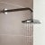 Prestige Logik Option 2 Thermostatic Concealed Shower Valve with Fixed Shower Head and Arm - Chrome