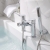 Prestige Logik Bath Shower Mixer Tap Pillar Mounted - Chrome | Thumbnail Image
