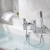 Prestige Logik Bath Shower Mixer Tap Pillar Mounted - Chrome | Thumbnail Image